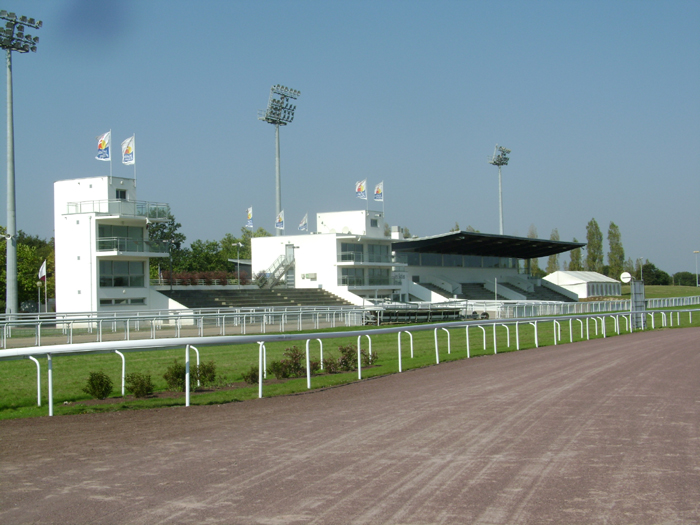 Vue générale de l'hippodrome